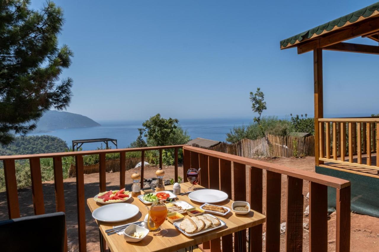 Goat Bungalow And Camping Hotel Faralya Exterior photo